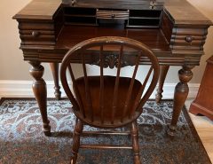 Cherry King Bed Frame & Highboy Dresser The Villages Florida