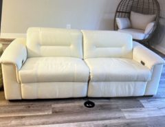 Power leather recliners / couch from Babette’s The Villages Florida