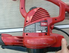 Toro electric leaf blower The Villages Florida