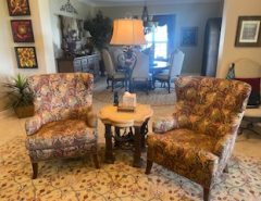 2 Living Room Wing Chairs The Villages Florida