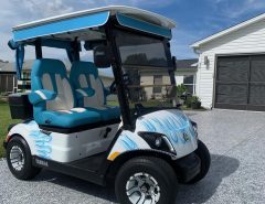 2021 Quietech Yamaha EFI Gas Golf Cart The Villages Florida