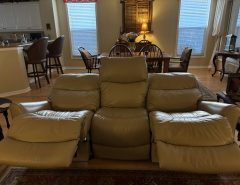 La-Z-Boy beige power recliner 3yo like new The Villages Florida