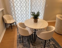 Small kitchen table W/4 chairs. Excellent condition The Villages Florida