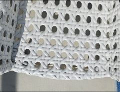 White Resin Wicker Chair The Villages Florida