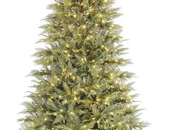 Holiday 7.5 ft Pine Pre Lit Artificial Christmas Tree with Multicolor Lights The Villages Florida