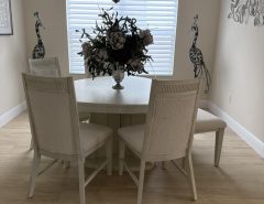 Dining Room Table w/Chairs and Bench The Villages Florida