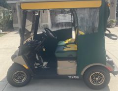 2020 YAMAHA DRIVE 2, QUIETECH EFI GOLF CART FOR SALE with only 4,176 miles on it. $7,000. The Villages Florida