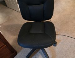 Office/desk chair, black with wheels…and it swivels $35. The Villages Florida