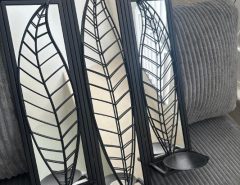 3 Candle Mirrored Holder The Villages Florida