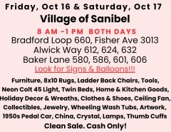Village of Sanibel Multi-Family Garage Sale The Villages Florida