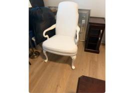 Beautiful white chair The Villages Florida