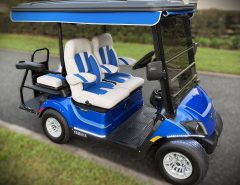 2023 Yamaha QuieTech D2 Factory 4 Passenger EFI Golf Cart: Like New Condition The Villages Florida