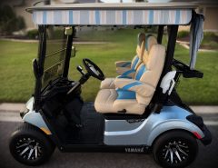 2021 Yamaha QuieTech D2 EFI Gas Golf Cart: Like New Condition The Villages Florida