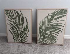 Palm Leaves Wall Art $20 The Villages Florida