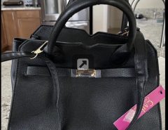 Black Leather Handbag The Villages Florida