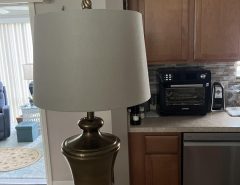 Brass Lamp with Shade The Villages Florida