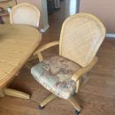 Chrome raft dining set The Villages Florida