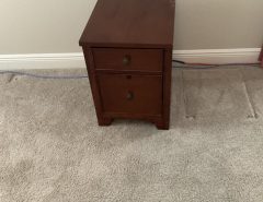 2-Drawer Wood File Cabinet – Great Condition $50 The Villages Florida