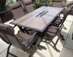 outdoor table for 6 The Villages Florida