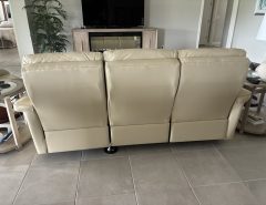 Leather reclining sofa The Villages Florida
