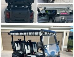 Evolution 2024 Four Seater Facing Forward Loaded With Only 904 miles The Villages Florida