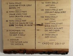 10 commandments plaque The Villages Florida