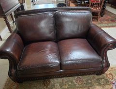 Love seat leather The Villages Florida